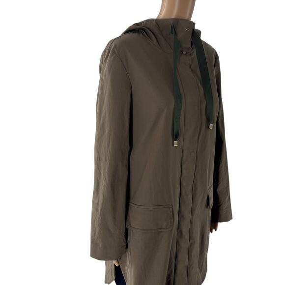 Cuyana Brown Hooded Coat - Picture 5 of 12